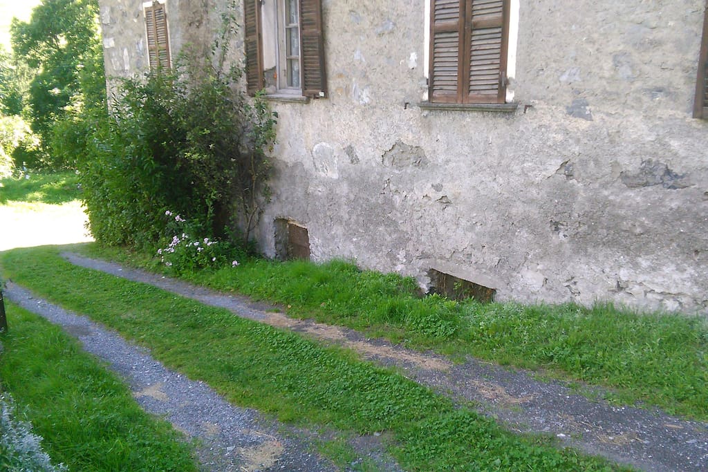 Ingresso del parcheggio