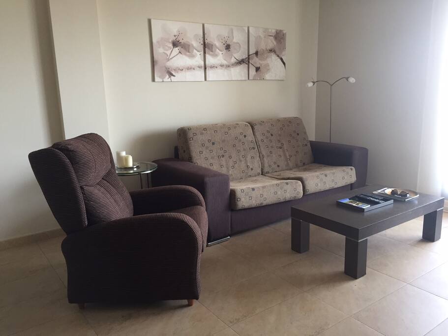 Salón con sofa-cama