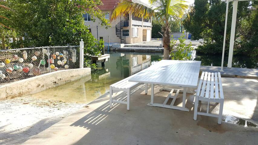 Waterfront Ocean Side House with Dock & Boat Ramp