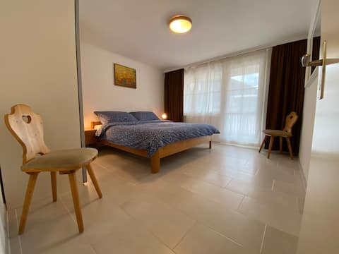 Central, cosy apartment with 2 south-facing balconies