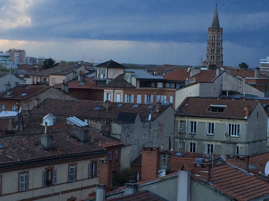 La Basilique Saint Sernin, depuis chez nous