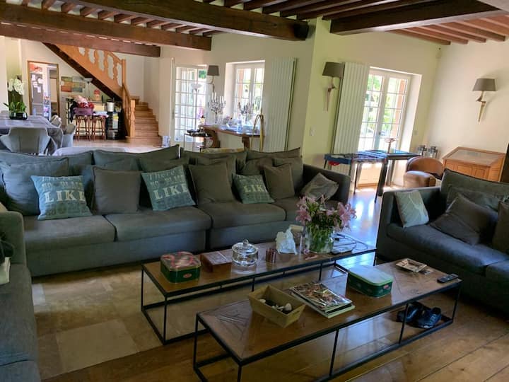 Touques: Maison Pour 12 Pers Avec Piscine + Jardin - Trouville-sur-Mer