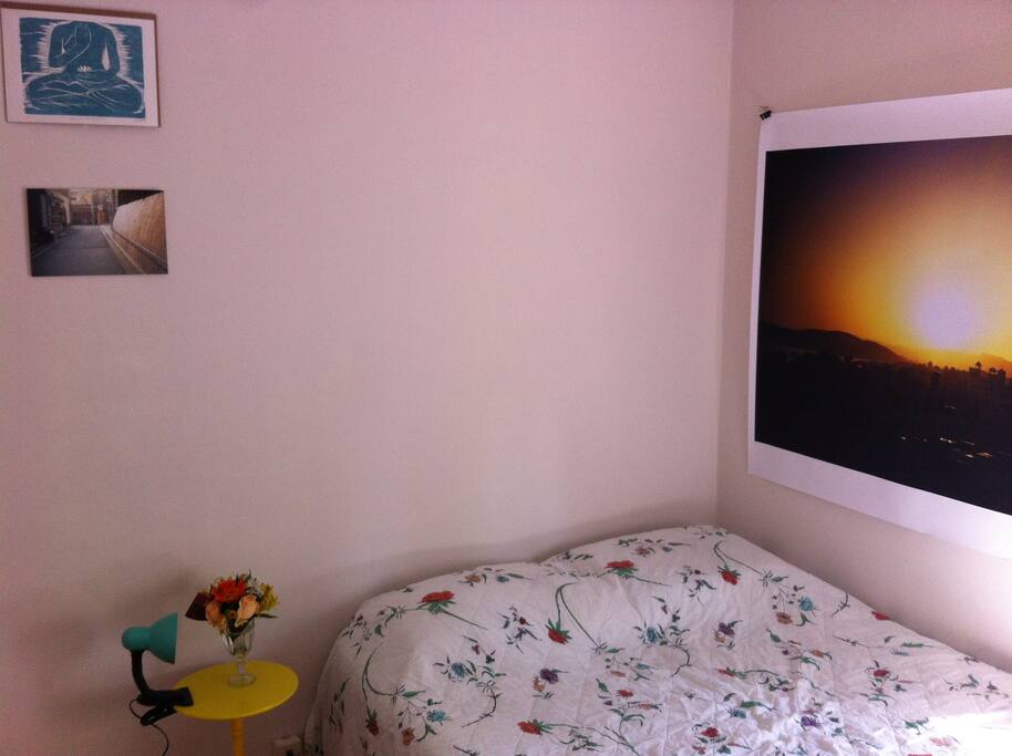 Quarto com cama de verdade!