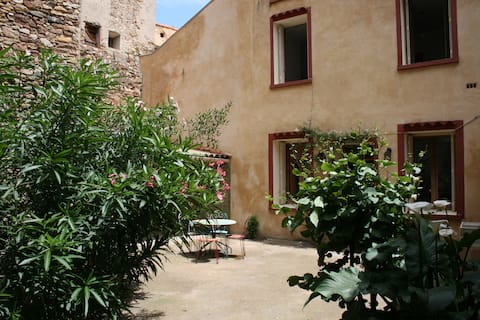 Village house with courtyard