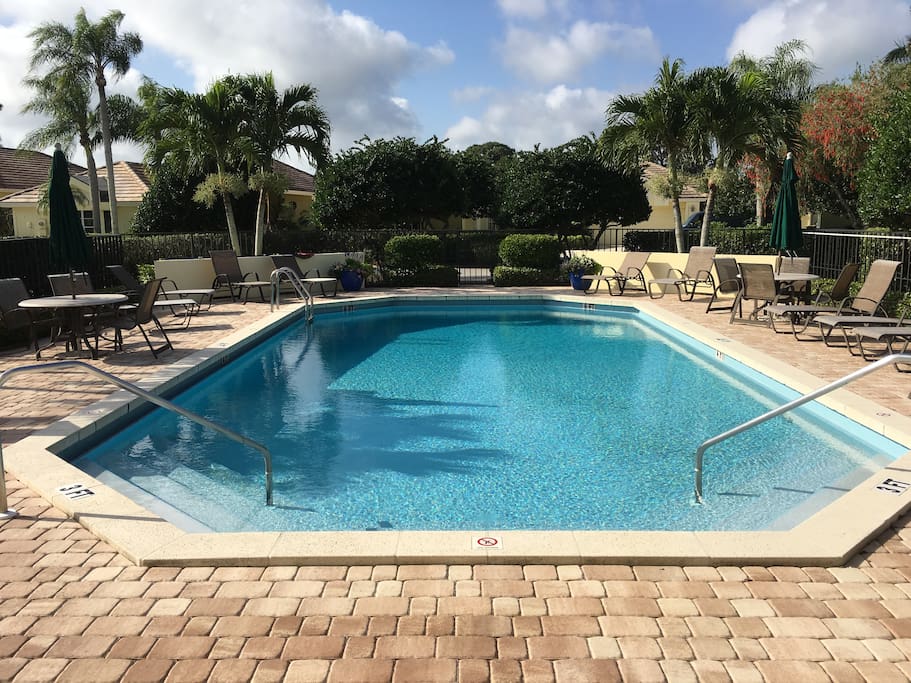 Beautiful community pool 20 yards away