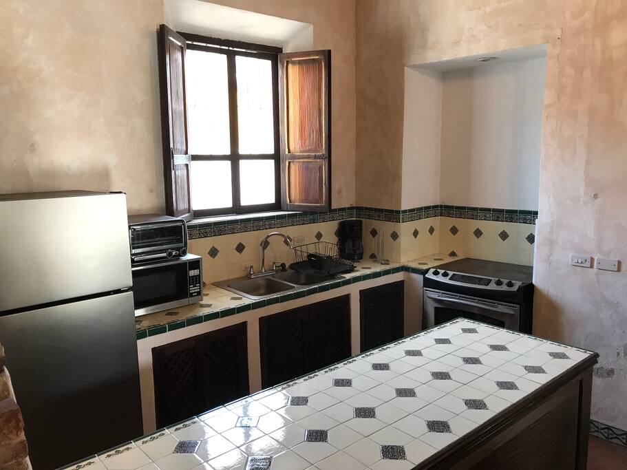 Fully equipped kitchen