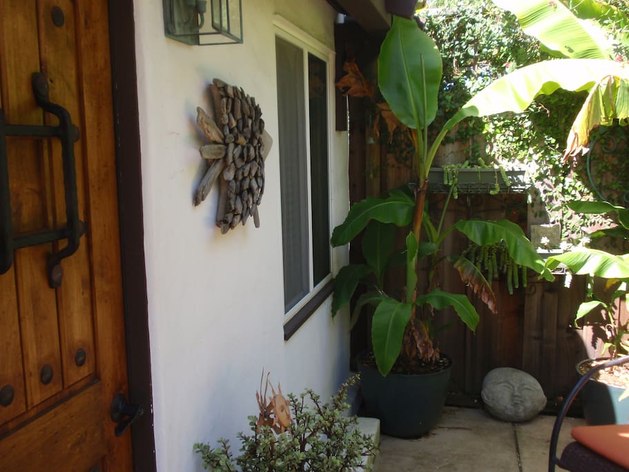 Studio Patio/Entry
Totally separate building