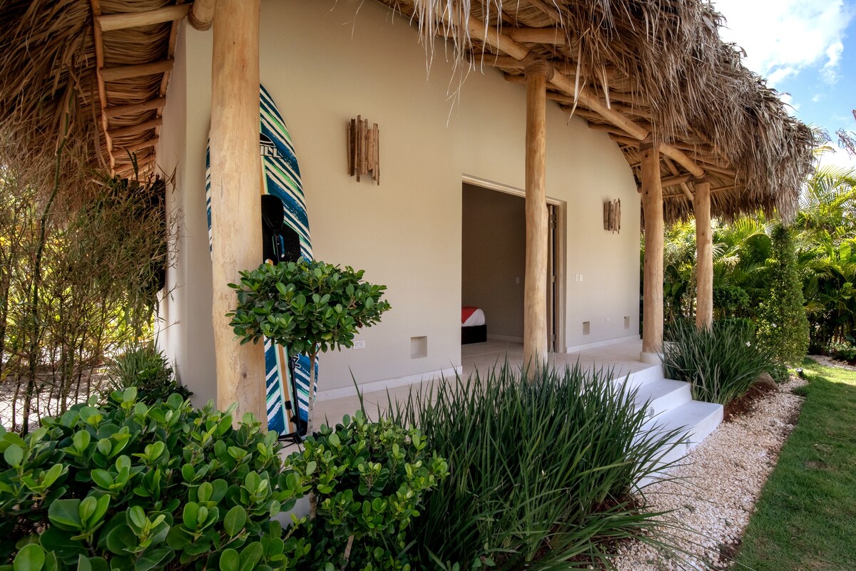 Bungalowens exteriör