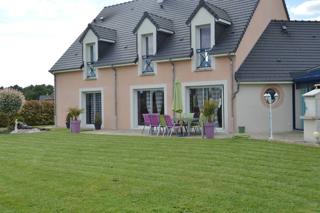 Vue arrière maison