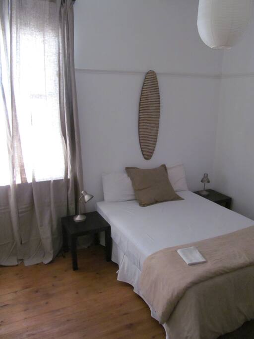 spacious
double bedroom