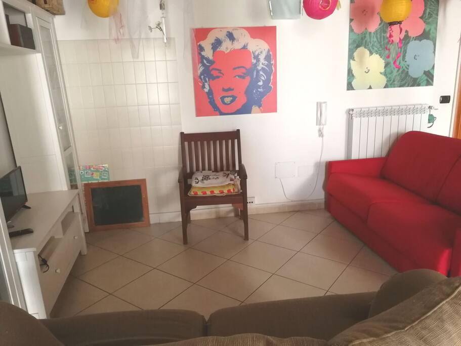 Living room. Where you can rest after a day spent watching the beautiful Naples and surroundings