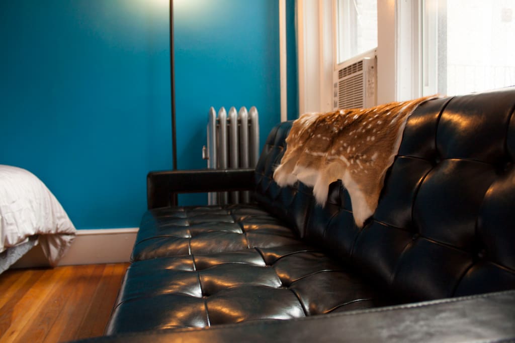 leather couch