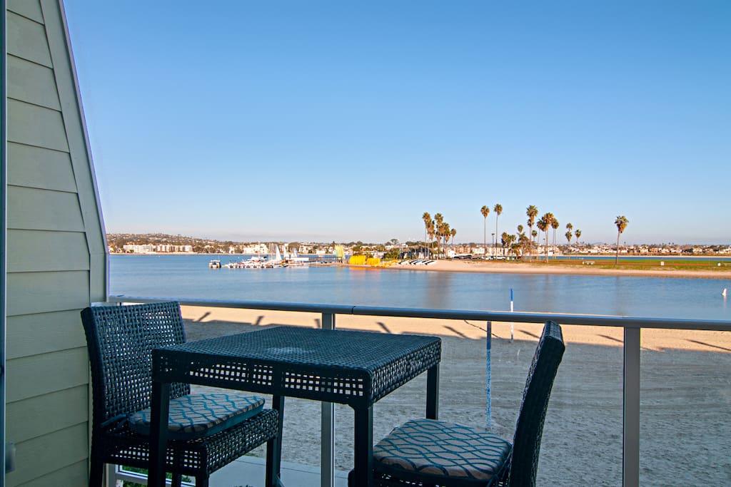Morning Coffee? Happy Hour or BBQ? Balcony Deck off Main Living Room