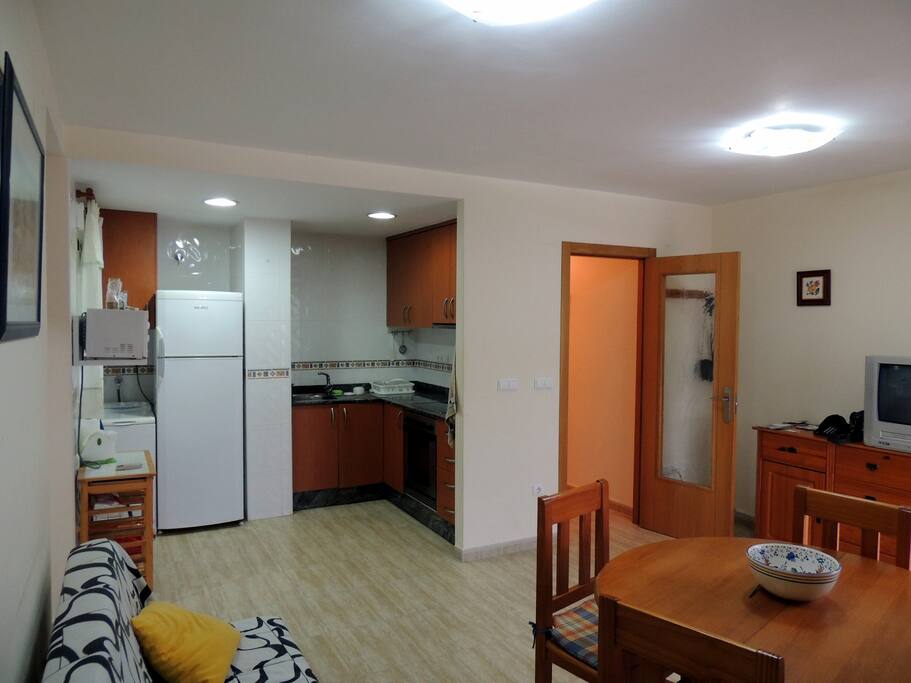Salón y cocina