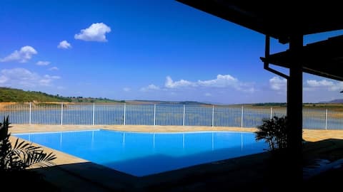 Paraiso  on the banks of the Furnas Dam
