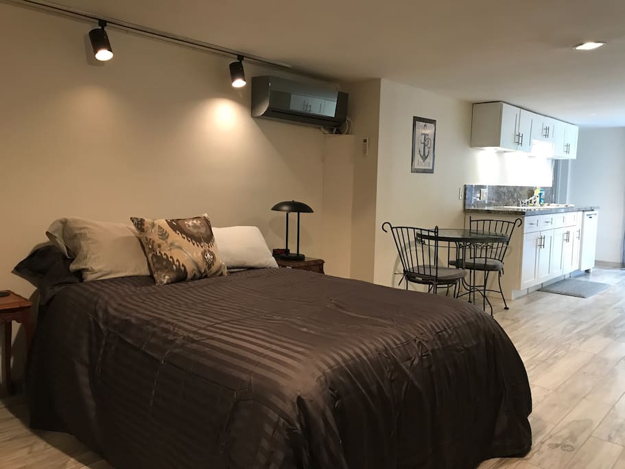Private Guest Suite completely refurbished throughout for Airbnb residents.