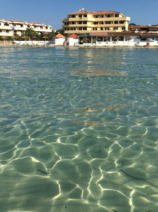 shallow water