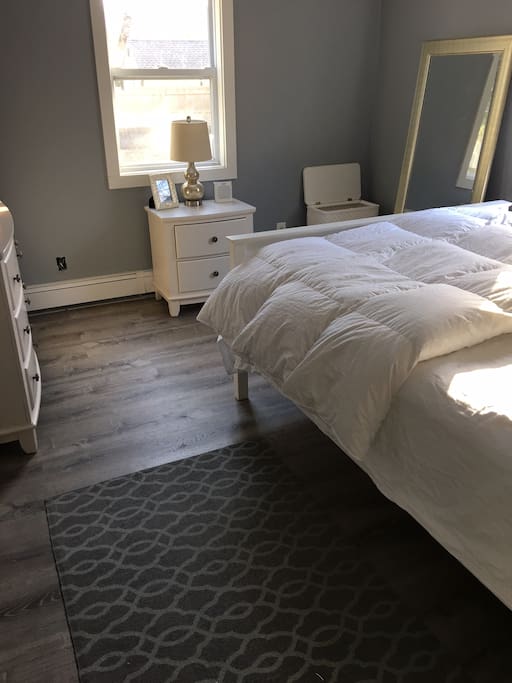 Bedroom - Closet to the left.