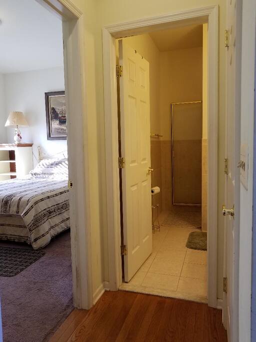 Semi-private bathroom