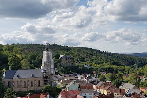 Your home with a fantastic view of the castle