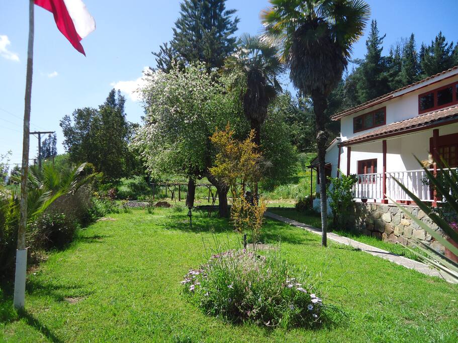 Parte de nuestro bello jardín