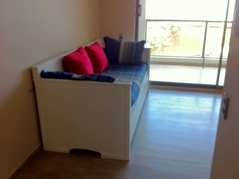 LIVING COMEDOR CON SOFÁ CAMA