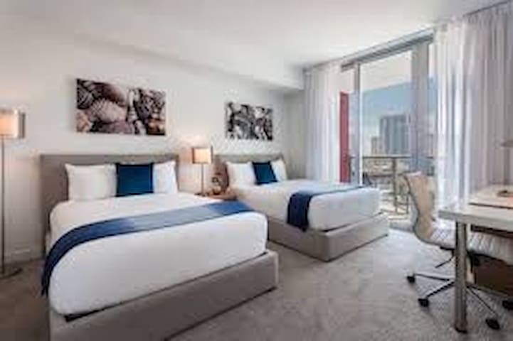 BEACH WALK . 2 BEDROOM AND LIVING