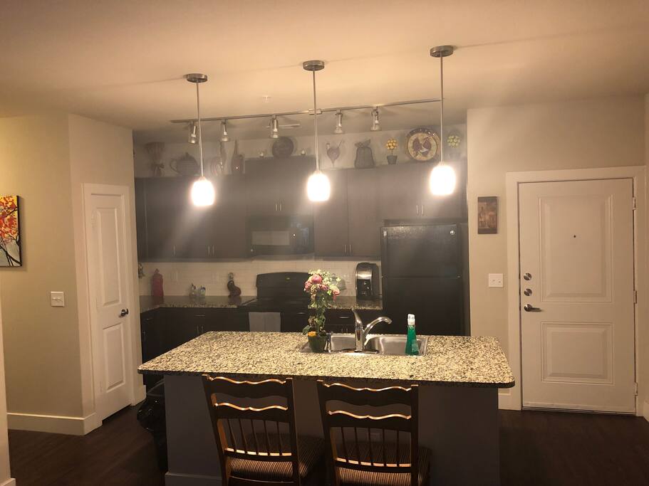 Beautiful Island and Kitchen