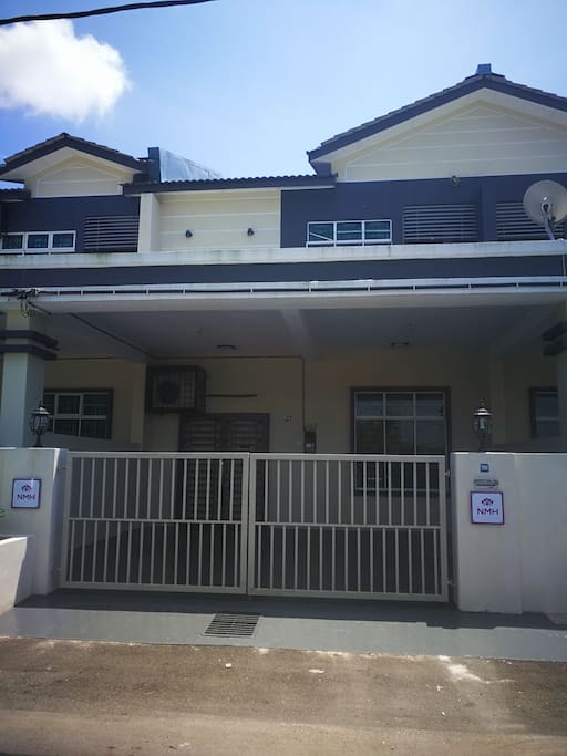 The Exterior Look of the double storey house