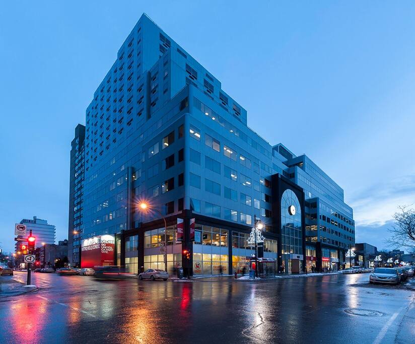 Located Downtown