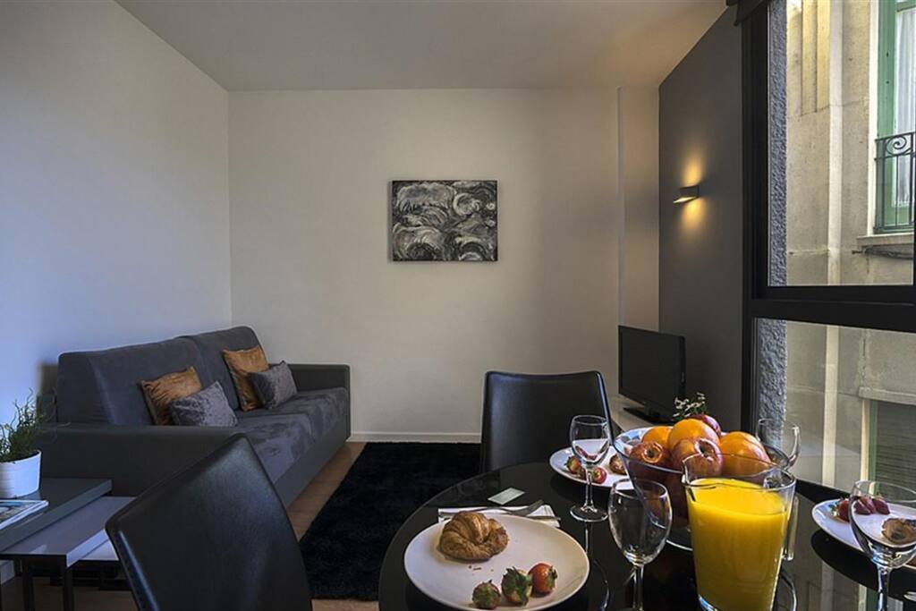 living and dining