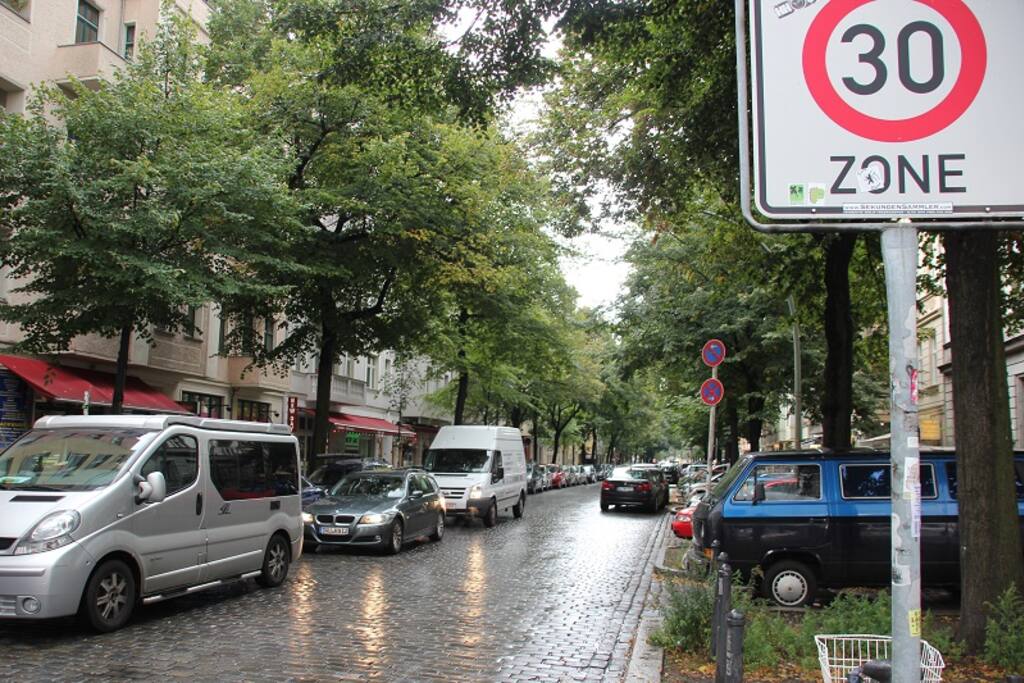 Blick auf die Straße