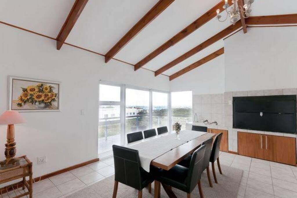 Inside Braai area with Dining table