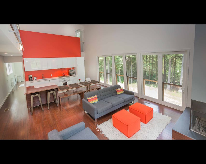 Spacious living area
