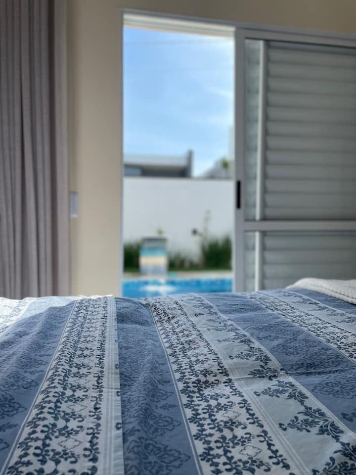 Აპარტამენტის დილის ხედი 