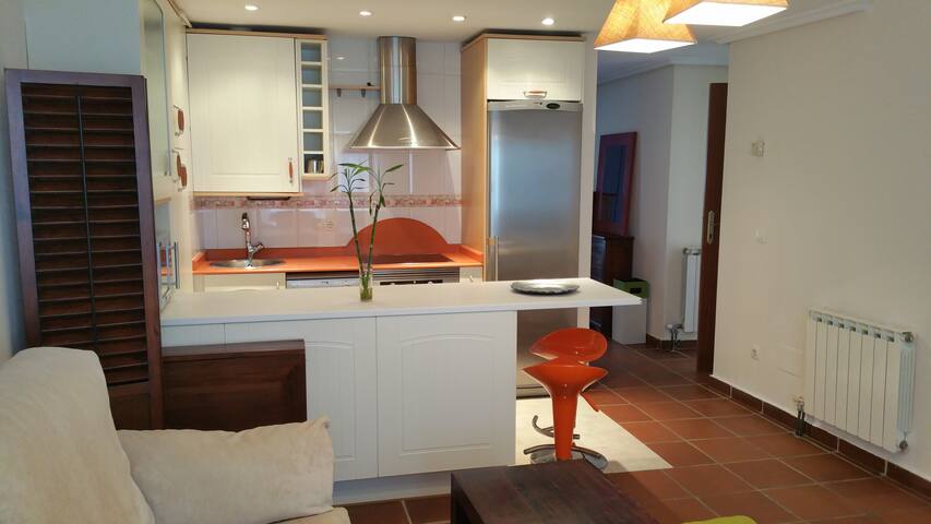 Cozy apartment for four people.