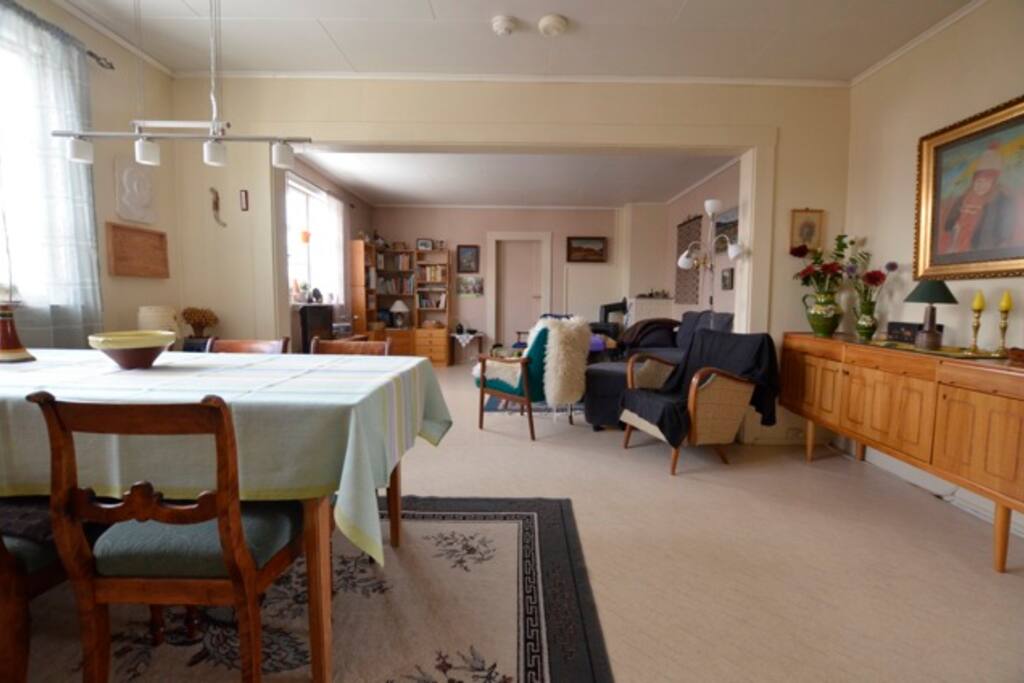 The living room