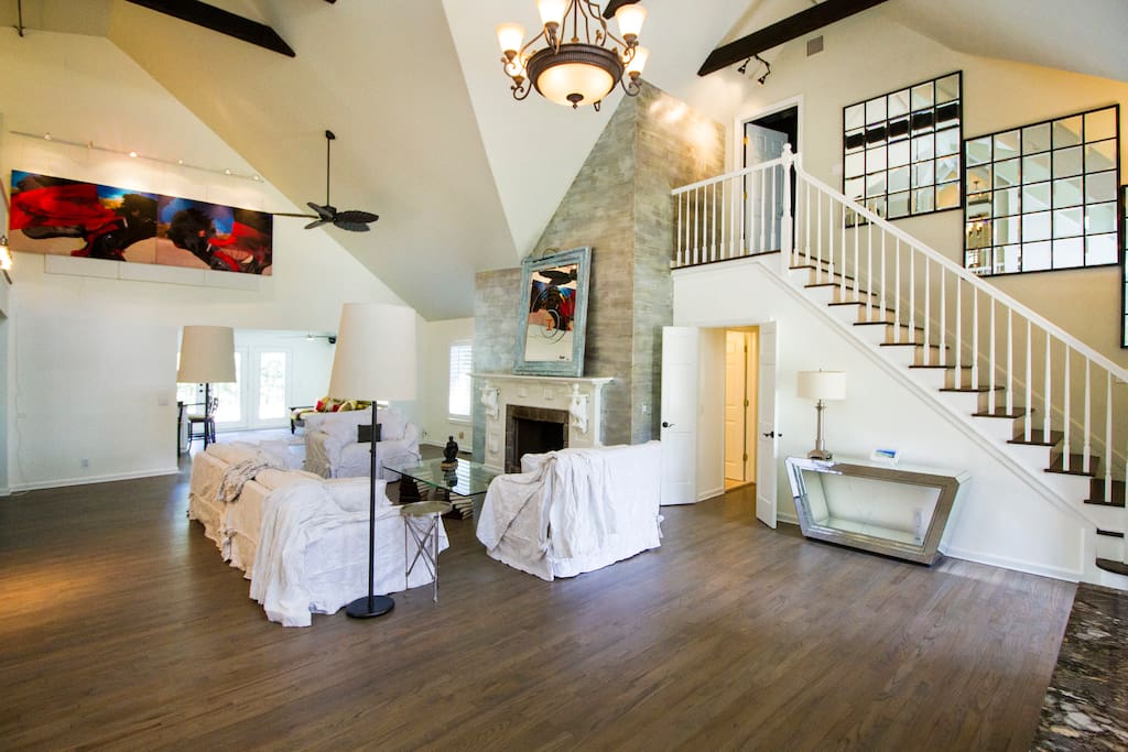 New Grey Finished White Oak Floors