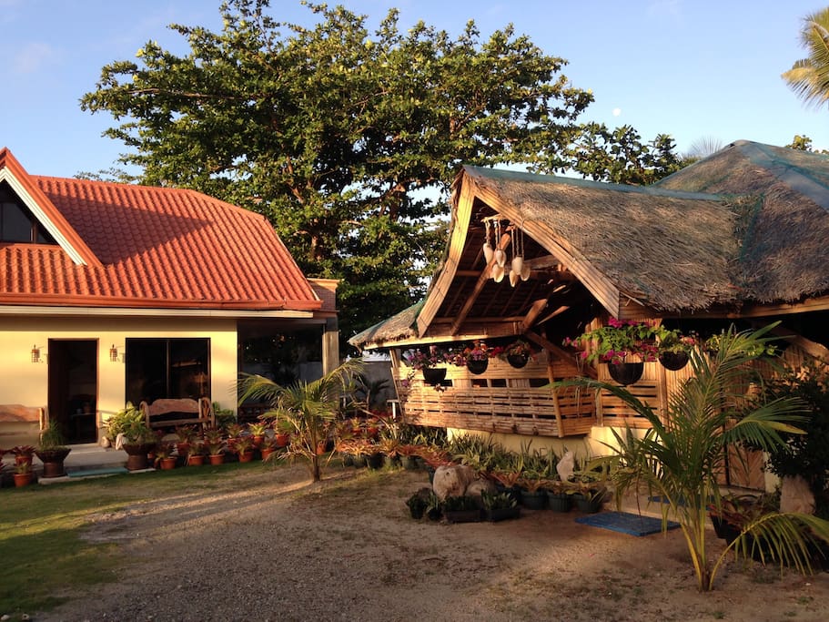The Beach Nipa House of Jaja's Garden Carles