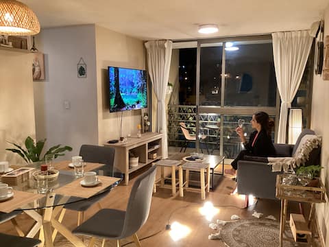 Cozy modern & rustic Great View Apartment