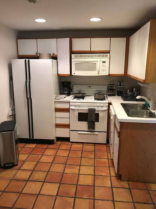 Kitchen; fully stocked