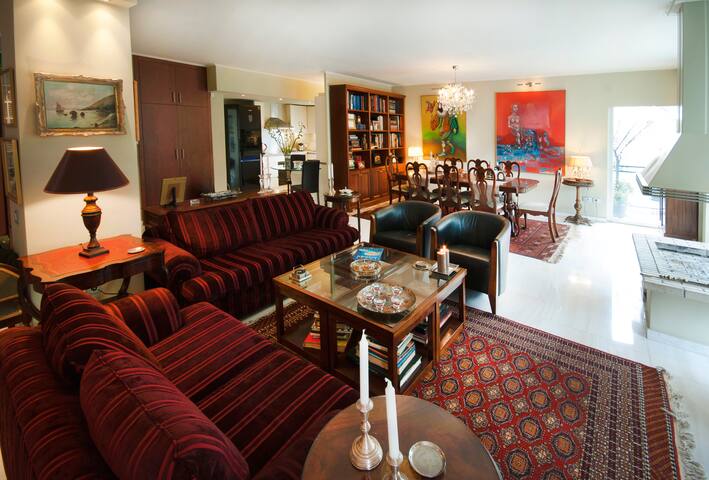 Athens Lycabettus Hill Penthouse, roof garden pool gallery image 4