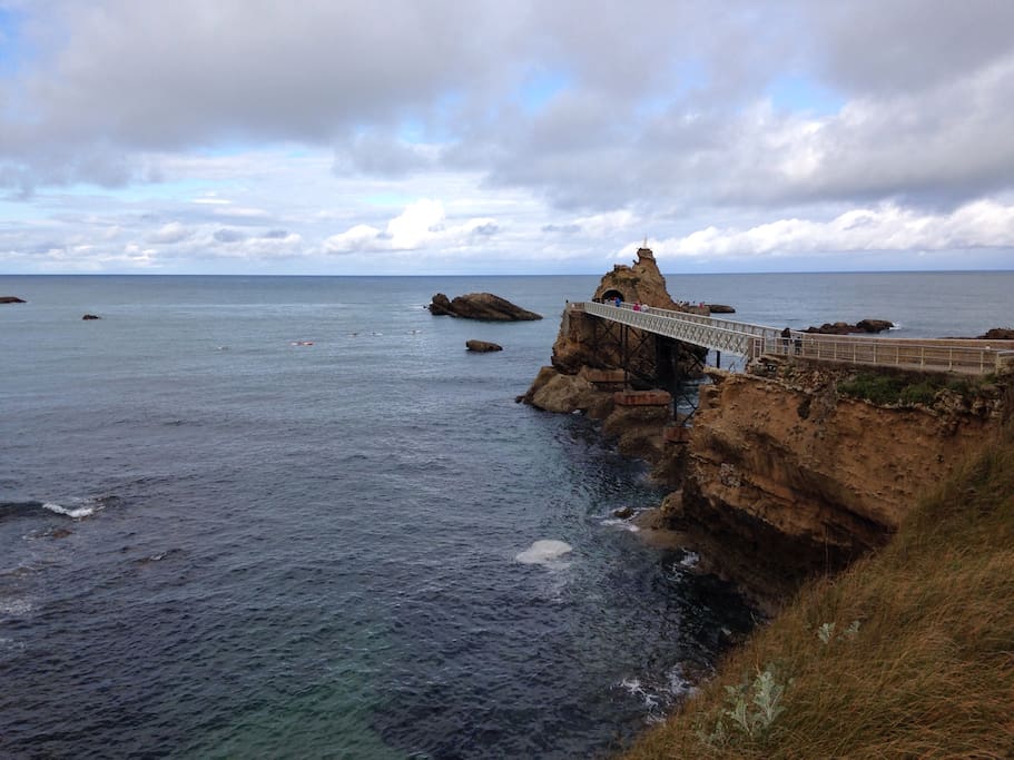 Roche de la Vierge à Biarritz