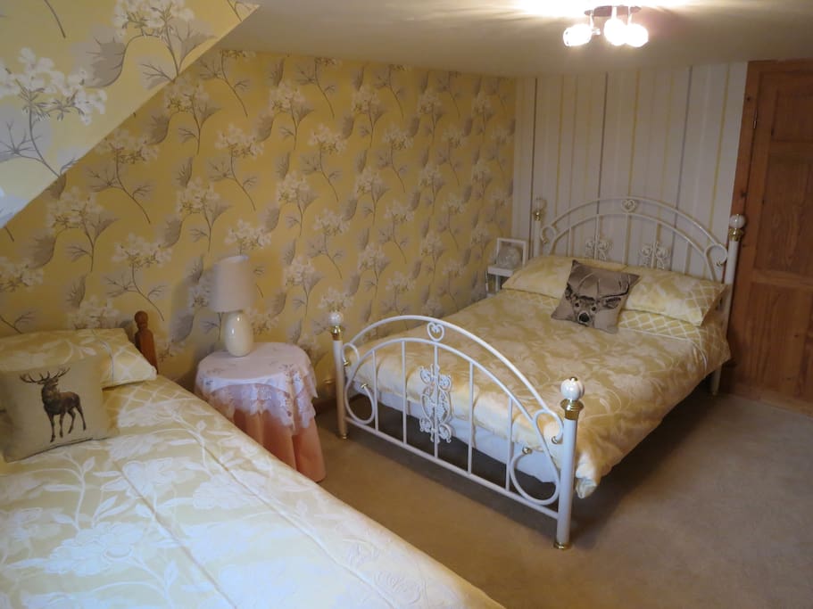 Bedroom 1 - Double bed and single bed
