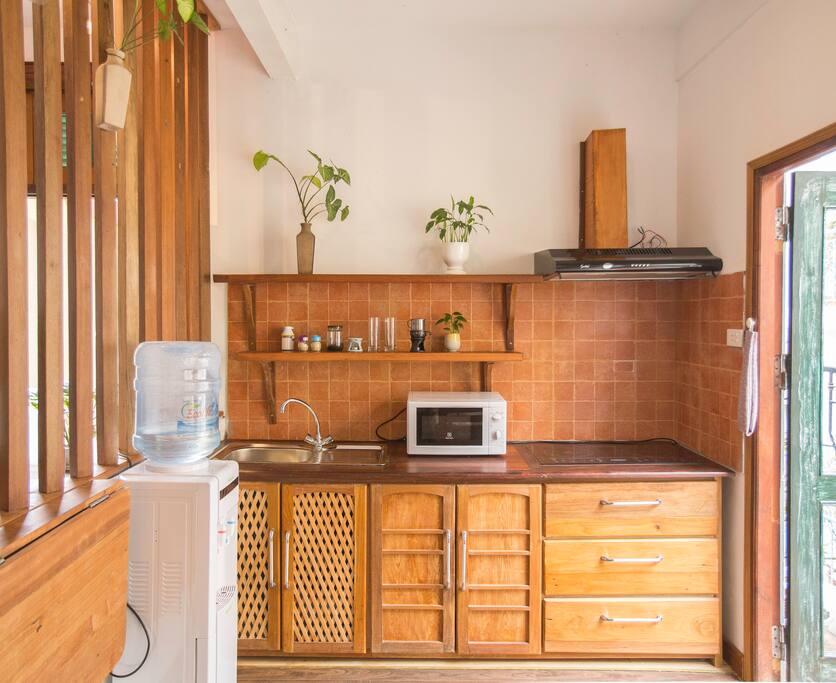 Kitchen corner.