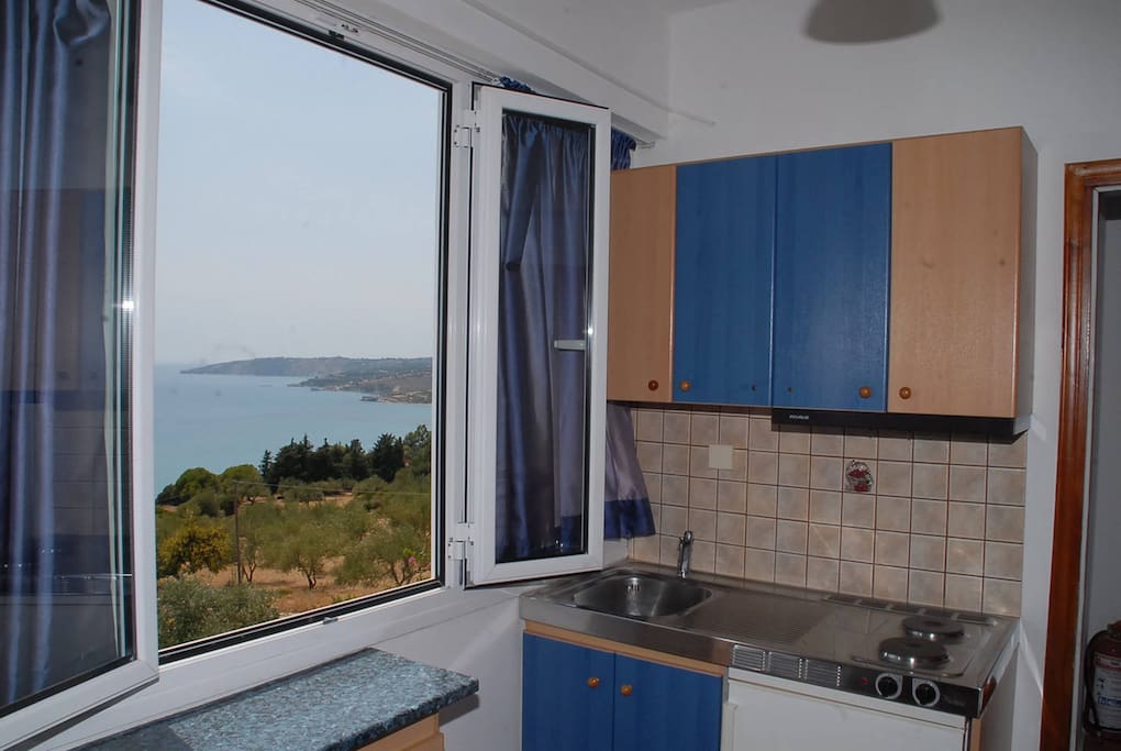View from top floor apartment