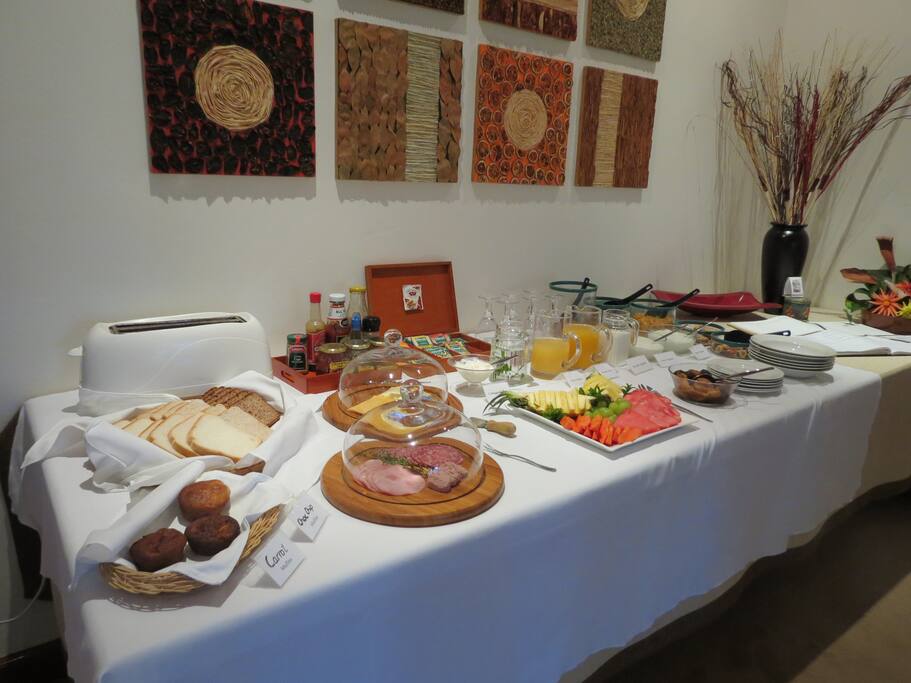 Generous breakfast