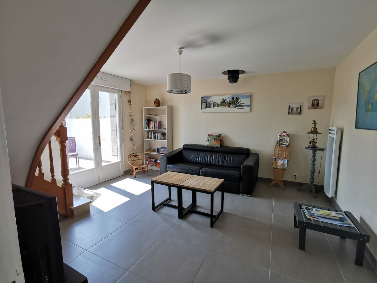 Successful Airbnb property: Cozy home in Carnac near the village in Carnac