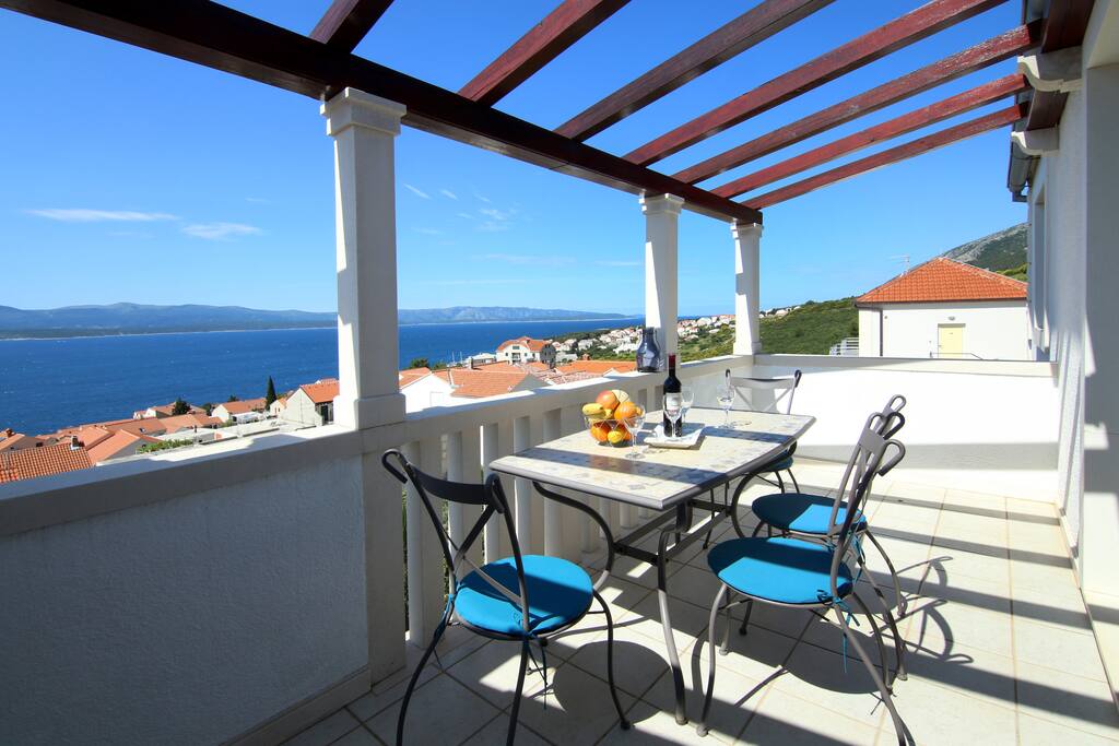 Terrace with panoramic view
