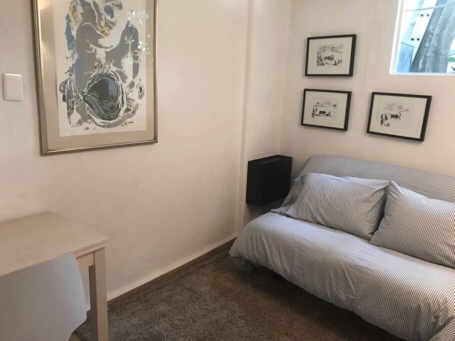 Sofa-bed and working desk